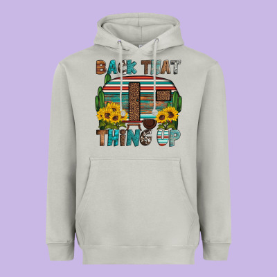 Back That Thing Up Heavyweight Hoodie Designed By Artiststas