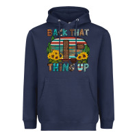 Navy back that thing up Heavyweight Hoodie - Artiststas