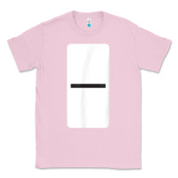 Bubblegum Pink Double Blank Dominoes Halloween Costume Domino Game Classic Tee - minhPixels