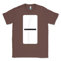 Chestnut Double Blank Dominoes Halloween Costume Domino Game Classic Tee - minhPixels