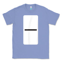 Colony Blue Double Blank Dominoes Halloween Costume Domino Game Classic Tee - minhPixels