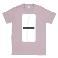 Lilac Double Blank Dominoes Halloween Costume Domino Game Classic Tee - minhPixels