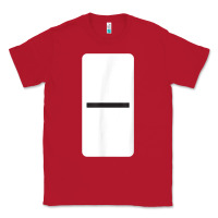 Red Double Blank Dominoes Halloween Costume Domino Game Classic Tee - minhPixels