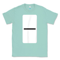 Seafoam Double Blank Dominoes Halloween Costume Domino Game Classic Tee - minhPixels