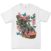 White easter french bulldog Premium Tee - RanaPortraitStore