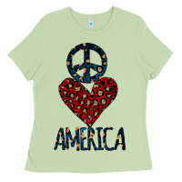 Matcha Peace Love America Ladies Tee - Bettercallsaul