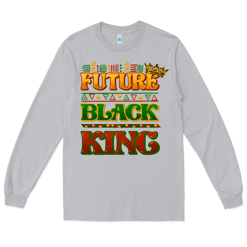 Future Black King Long Sleeve Tee by HowdyJamesFarm | Teevron