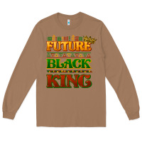 Toasted Coconut Future black king Long Sleeve Tee - HowdyJamesFarm