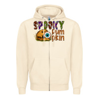 Sandshell spooky pumpkin Zipper Hoodie - SublimationCraftShop