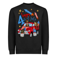 Black 4th of july truck  1 Heavyweight Sweatshirt - BundleAndBundleShop