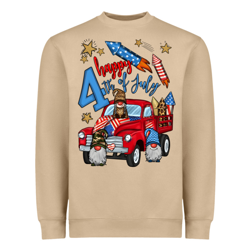 4th Of July Truck  1 Heavyweight Sweatshirt by BundleAndBundleShop | Teevron