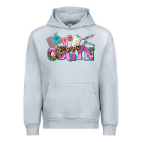 Heather Grey obgyn Urban Hoodie - AdoDesignShop