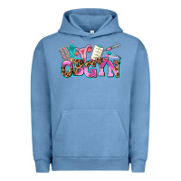 Pigment Pebble Blue obgyn Urban Hoodie - AdoDesignShop