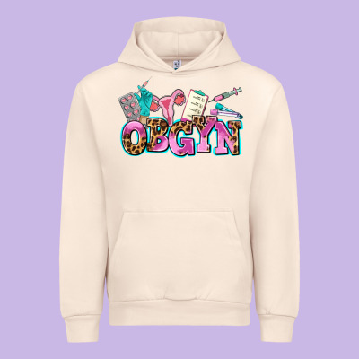 Obgyn Urban Hoodie Designed By Adodesignshop