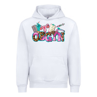 White obgyn Urban Hoodie - AdoDesignShop