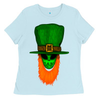 Baby Blue St. Patrick' Day Gnome Ladies Tee - Bettercallsaul