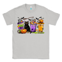 Moon Dust Halloween Cat Coffee Cups Classic Tee - texasbilliewilder