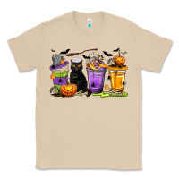Mushroom Halloween Cat Coffee Cups Classic Tee - texasbilliewilder