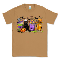 Toasted Coconut Halloween Cat Coffee Cups Classic Tee - texasbilliewilder