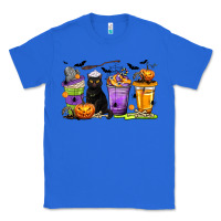 True Royal Halloween Cat Coffee Cups Classic Tee - texasbilliewilder
