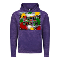 Cloud Purple juneteenth free ish since 1865 Vintage Hoodie - CowGirlArtShop
