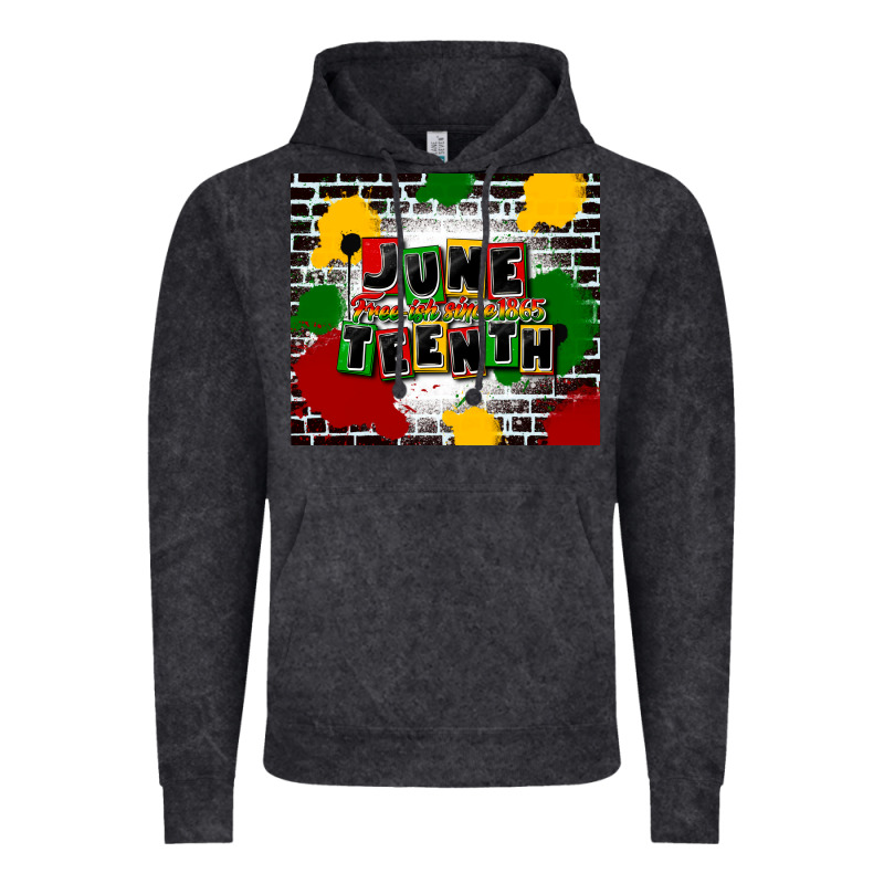 Juneteenth Free Ish Since 1865 Vintage Hoodie by CowGirlArtShop | Teevron