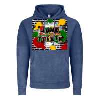 Vintage Denim juneteenth free ish since 1865 Vintage Hoodie - CowGirlArtShop