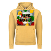 Vintage Mustard juneteenth free ish since 1865 Vintage Hoodie - CowGirlArtShop