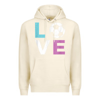 Tofu Soccer Gift for Girls Women I Love Soccer Vintage Premium Hoodie - minhPixels