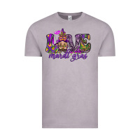 Vintage Zinc Love Mardi Gras with gnome Vintage Tee - HowdyJamesFarm