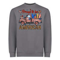 Storm proud to be american truck Heavyweight Sweatshirt - BundleAndBundleShop