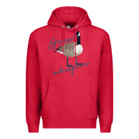 Cardinal Canadian Goose Whisperer Shirt Funny Cute Bird Hunter Gift 2 Premium Hoodie - minhPixels