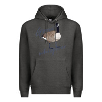 Charcoal Heather Canadian Goose Whisperer Shirt Funny Cute Bird Hunter Gift 2 Premium Hoodie - minhPixels