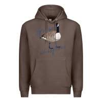 Coffee Canadian Goose Whisperer Shirt Funny Cute Bird Hunter Gift 2 Premium Hoodie - minhPixels