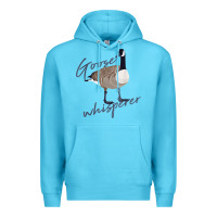 Ocean Blue Canadian Goose Whisperer Shirt Funny Cute Bird Hunter Gift 2 Premium Hoodie - minhPixels
