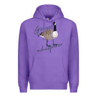Purple Canadian Goose Whisperer Shirt Funny Cute Bird Hunter Gift 2 Premium Hoodie - minhPixels
