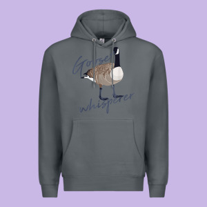 Canadian Goose Whisperer Shirt Funny Cute Bird Hunter Gift 2 Premium Hoodie Designed By Minhpixels