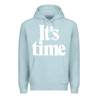 Blue Mist its time Premium Hoodie - minhPixels