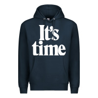 Navy its time Premium Hoodie - minhPixels