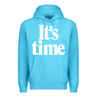 Ocean Blue its time Premium Hoodie - minhPixels