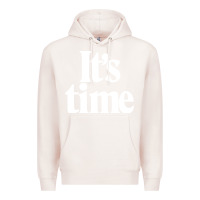 Pale Pink its time Premium Hoodie - minhPixels