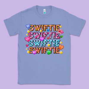 Swiftie Swiftie Valentines Classic Tee Designed By Cowhidedigitalart