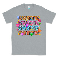 Heather Grey Swiftie Swiftie Valentines Classic Tee - CowhideDigitalArt