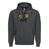 Smoke nonnie of both Zipper Hoodie - CowhideDigitalArt