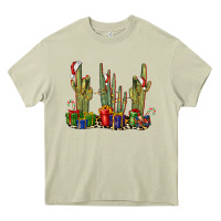 Mossy Christmas Cactus Heavy Core Tee - LillyAllenDesigns