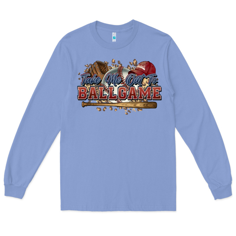 Take Me Out To Ball Game Baseball Long Sleeve Tee by HowdyJamesFarm | Teevron