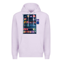 Lilac Funny Costumes for Halloween Vending Machine Silvester Premium Hoodie - minhPixels
