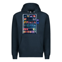 Navy Funny Costumes for Halloween Vending Machine Silvester Premium Hoodie - minhPixels