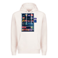 Pale Pink Funny Costumes for Halloween Vending Machine Silvester Premium Hoodie - minhPixels