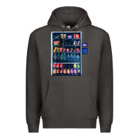 Smoke Funny Costumes for Halloween Vending Machine Silvester Premium Hoodie - minhPixels